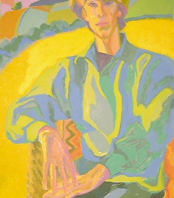 Boy on Yellow Field